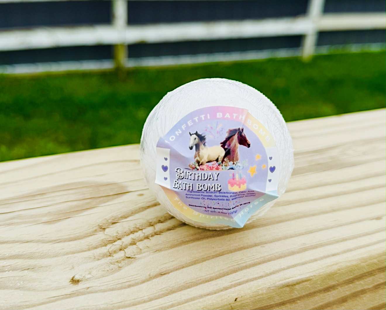 Horse Themed Bath Bombs