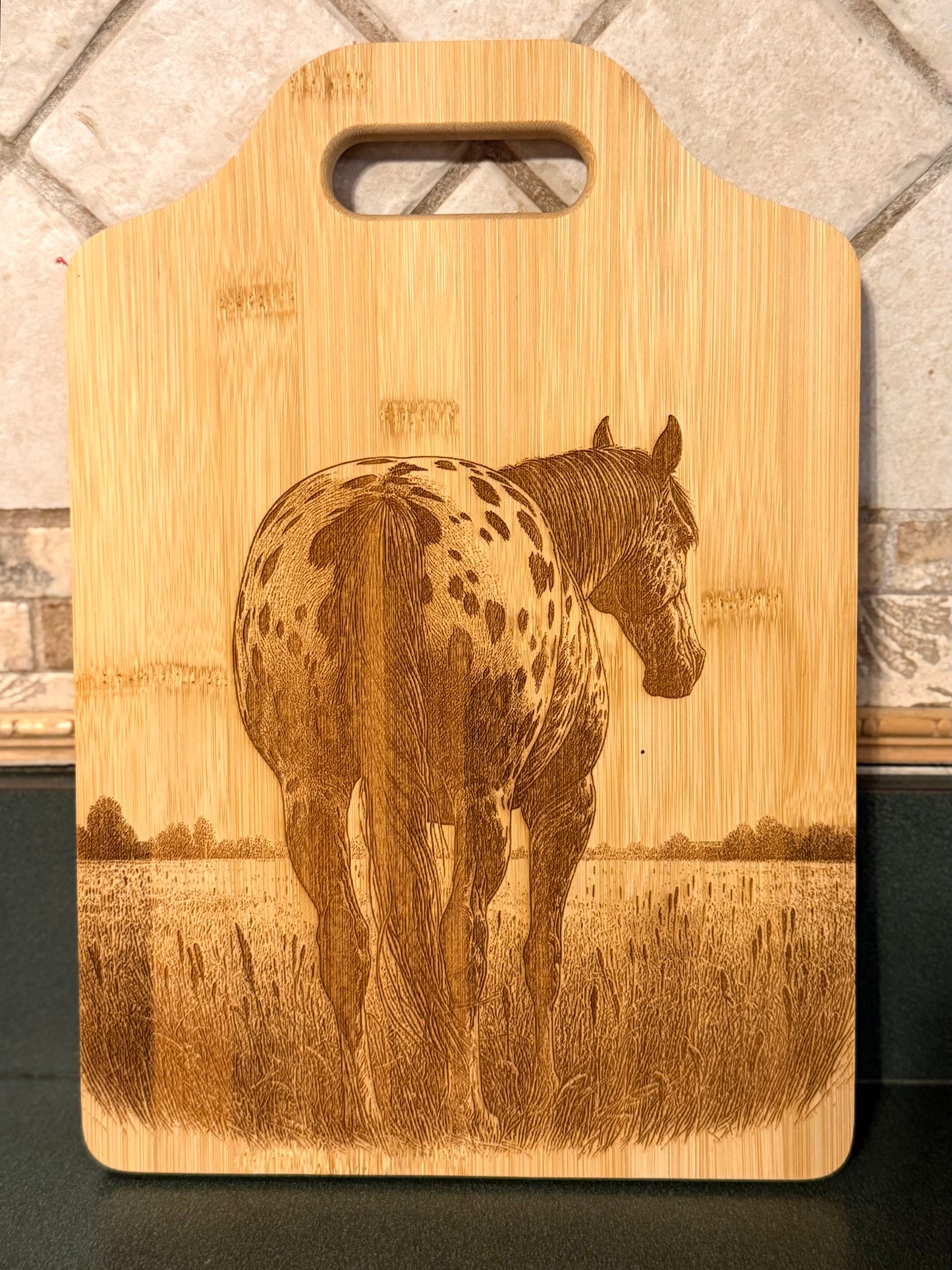 Appaloosa Dream-Bamboo Cutting Board
