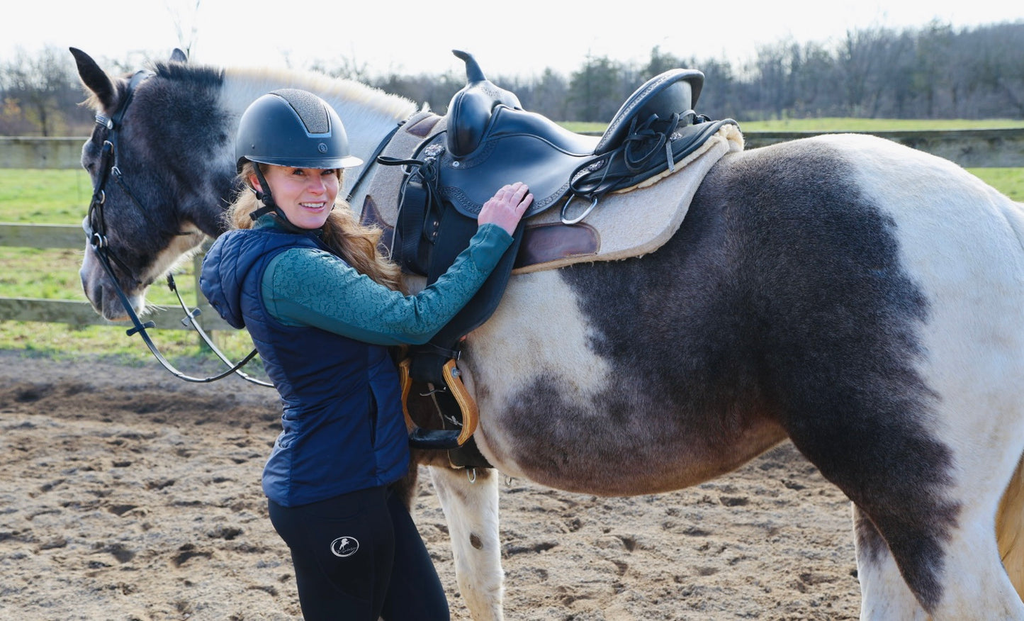 Fleece Barn Bum -Hybrid Leggings