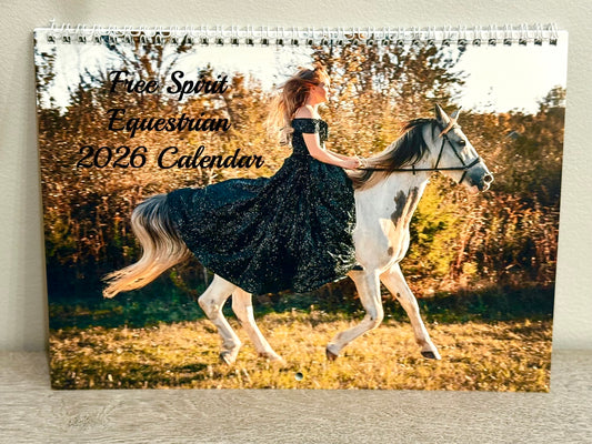 Free Spirit Equestrian 2026 Calendar