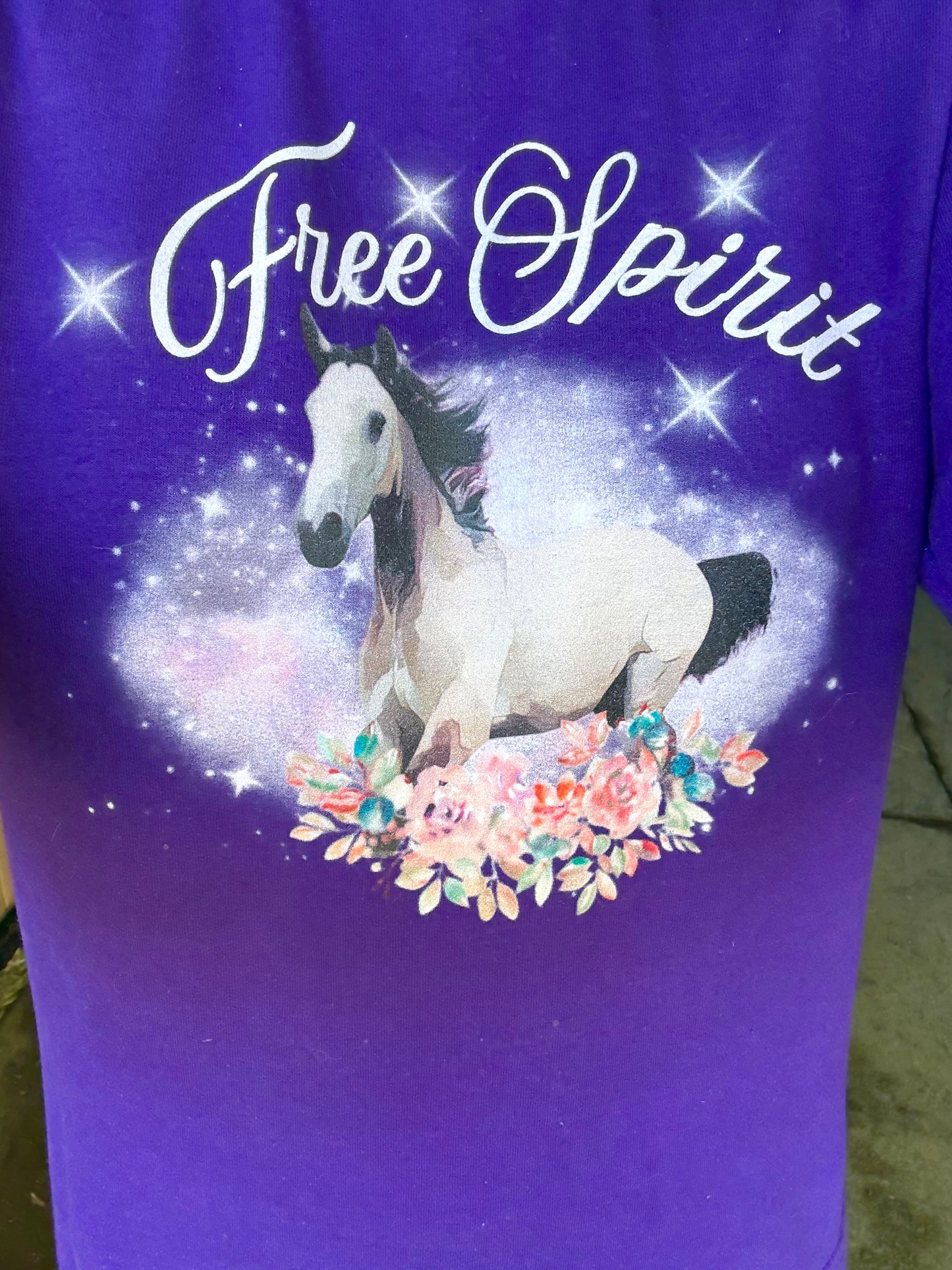 Free Spirit-Crewneck Sweatshirt