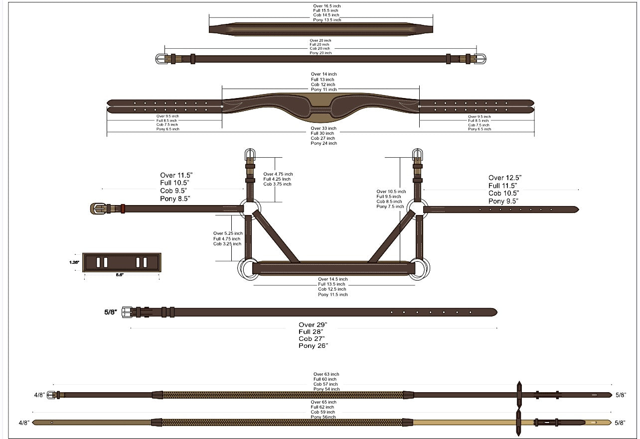 Auburn Classic Bitless Bridle