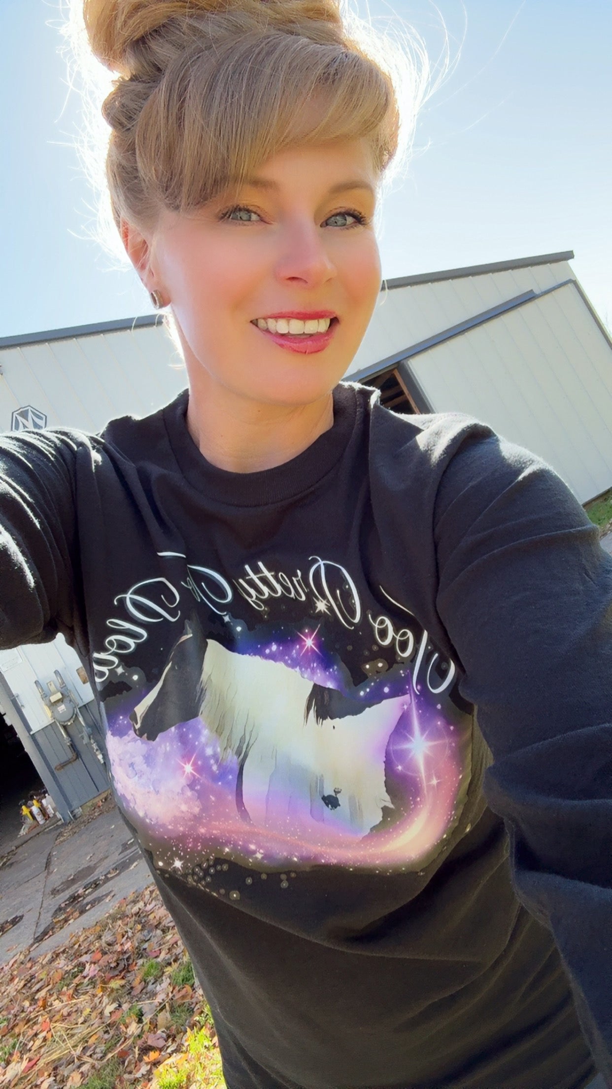 Too Pretty To Plow-Long Sleeve Shirt