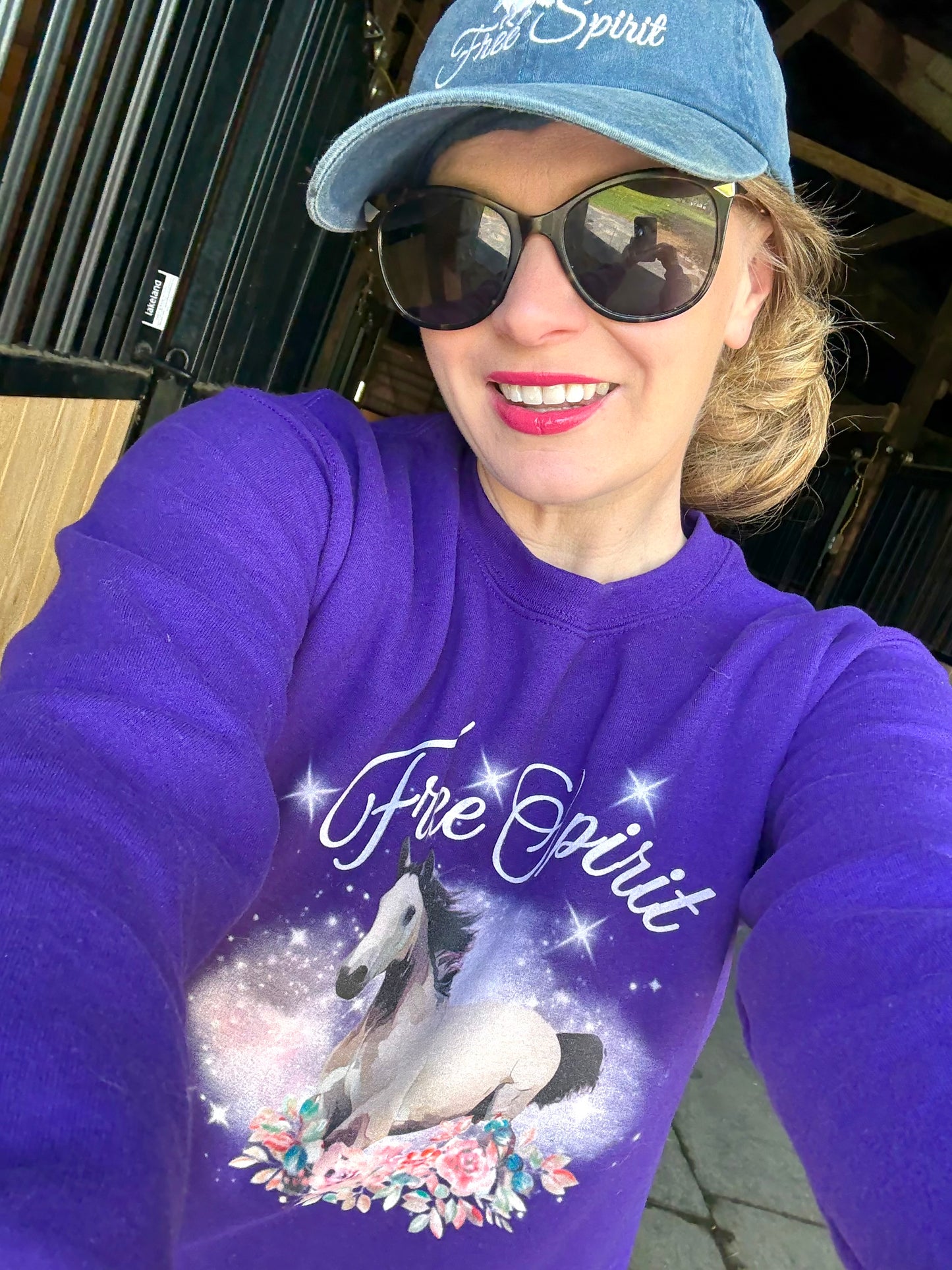 Free Spirit-Crewneck Sweatshirt