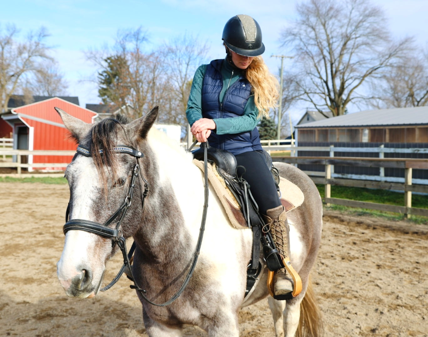 Fleece Barn Bum -Hybrid Leggings