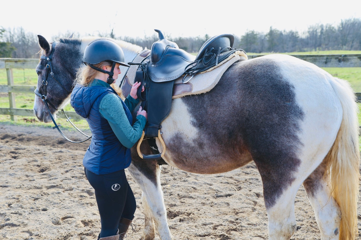 Fleece Barn Bum -Hybrid Leggings