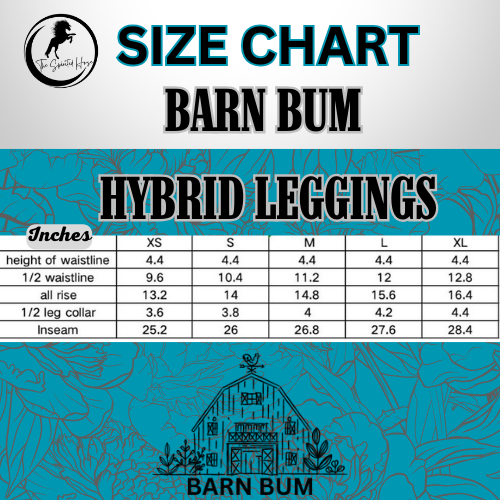 Fleece Barn Bum -Hybrid Leggings