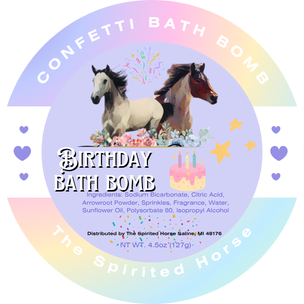 Horse Themed Bath Bombs