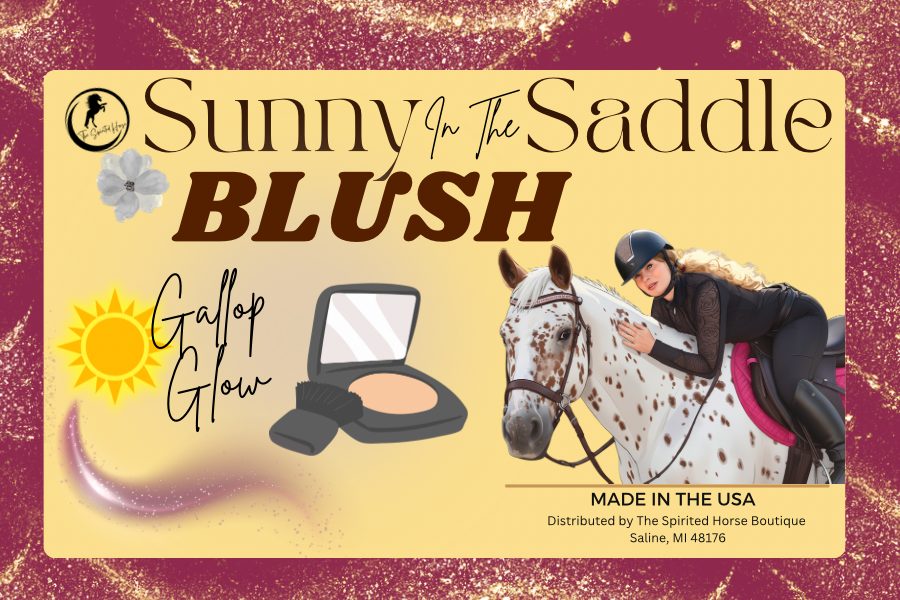 Sunny in the Saddle-Blush