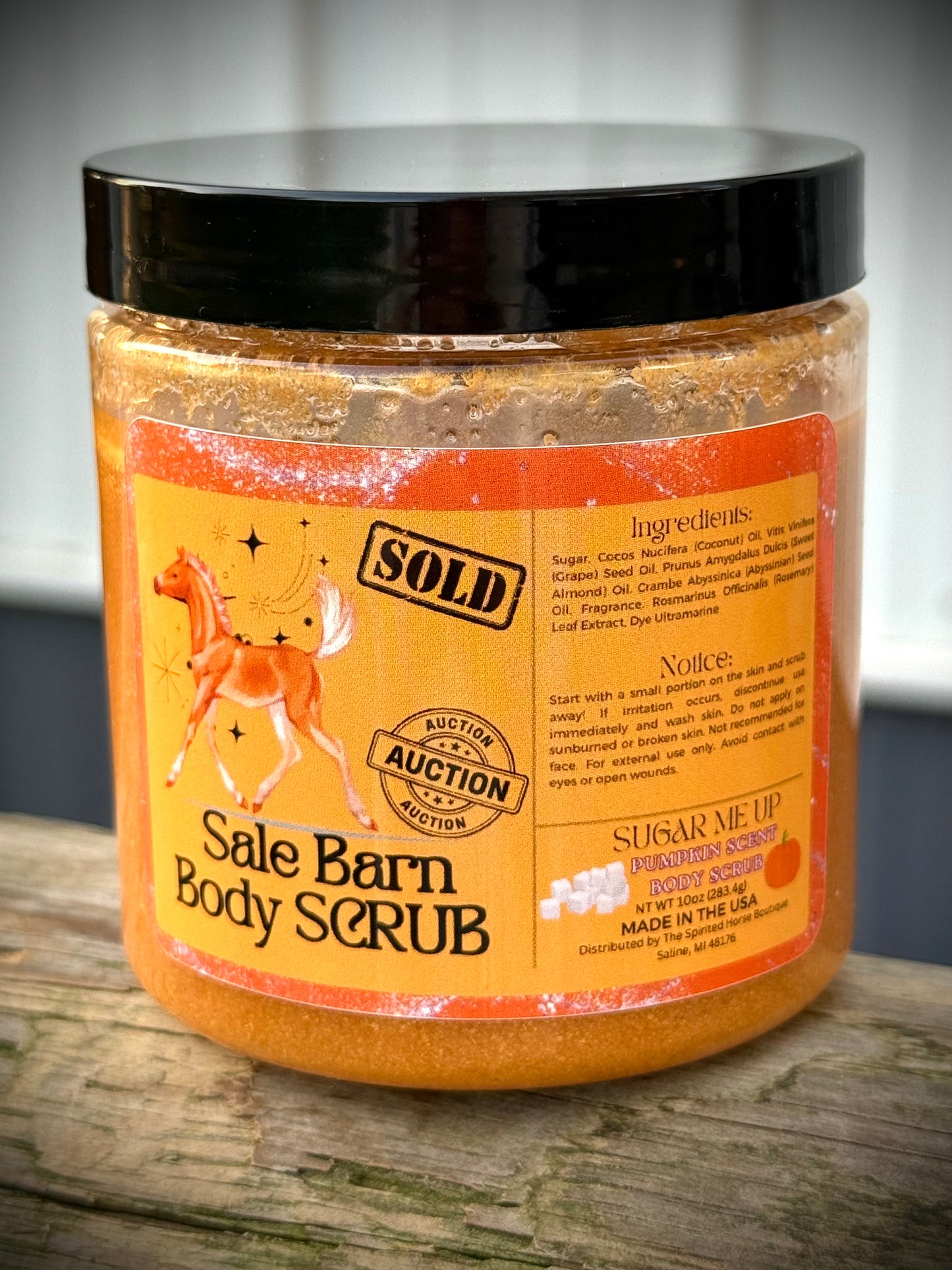 Sale Barn Body Scrub