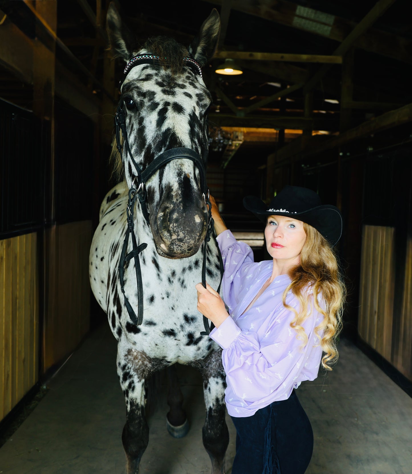 Purple Pony Posh Blouse