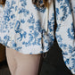 Blue Vintage Windbreaker