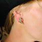 Rhinestone Cowgirl Boot-Stud Earrings