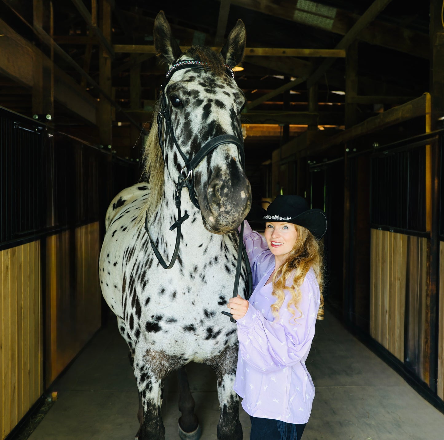 Purple Pony Posh Blouse