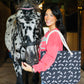 Navy Horse-Tote Bag