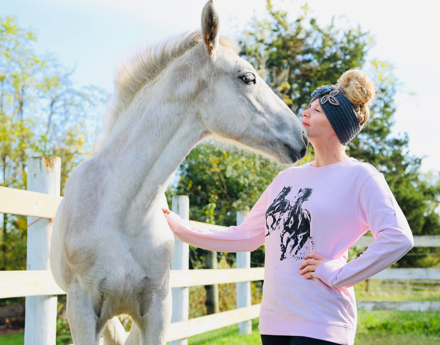 Fillies Flyin’ Pink Sweatshirt