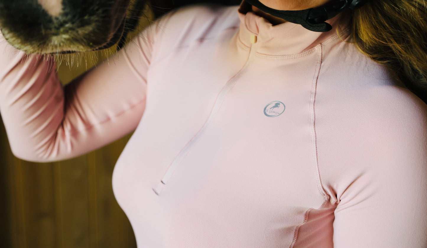 Pastel Pink-Hybrid Top
