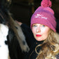 NEW Free Spirit Mauve Beanie