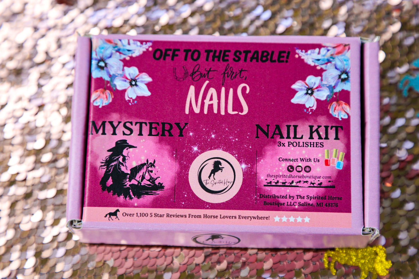 Horse Themed Nail Polish-Mystery Kit