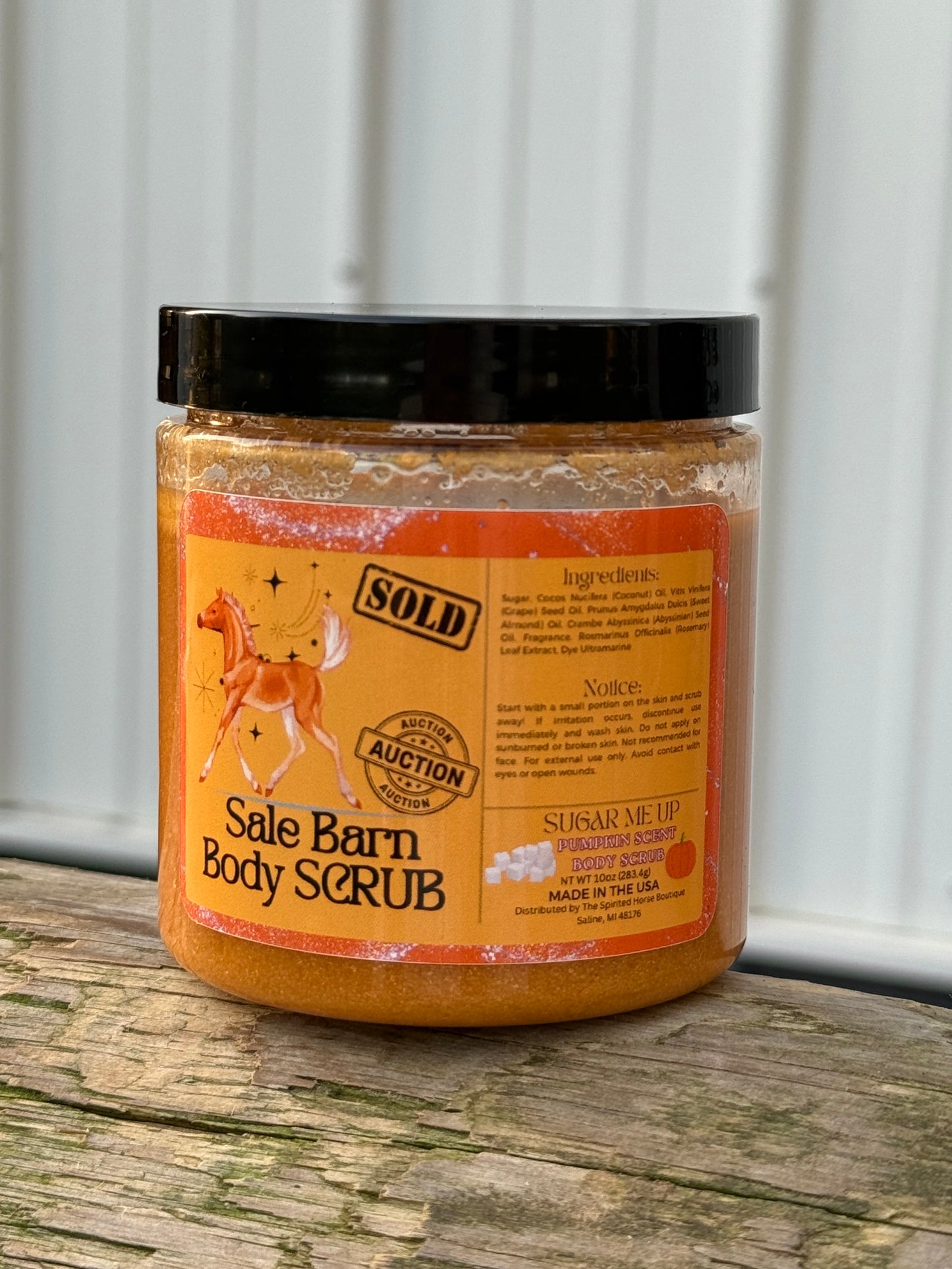 Sale Barn Body Scrub