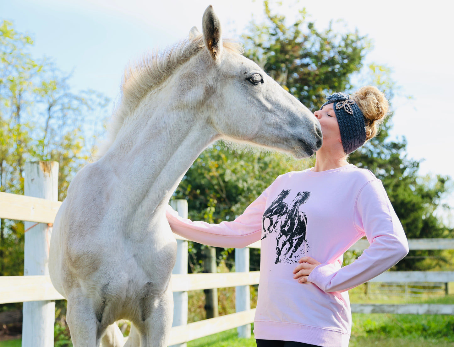 Fillies Flyin’ Pink Sweatshirt