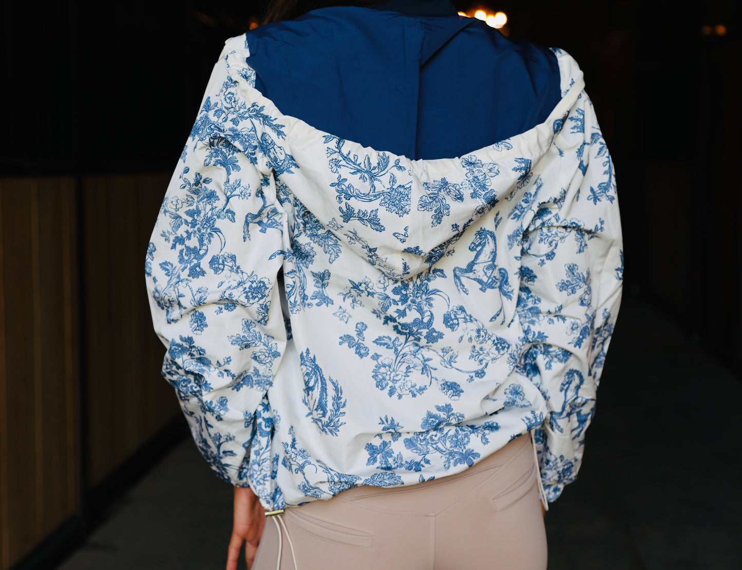 Blue Vintage Windbreaker