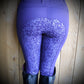 Violet Luxe-Riding Tights