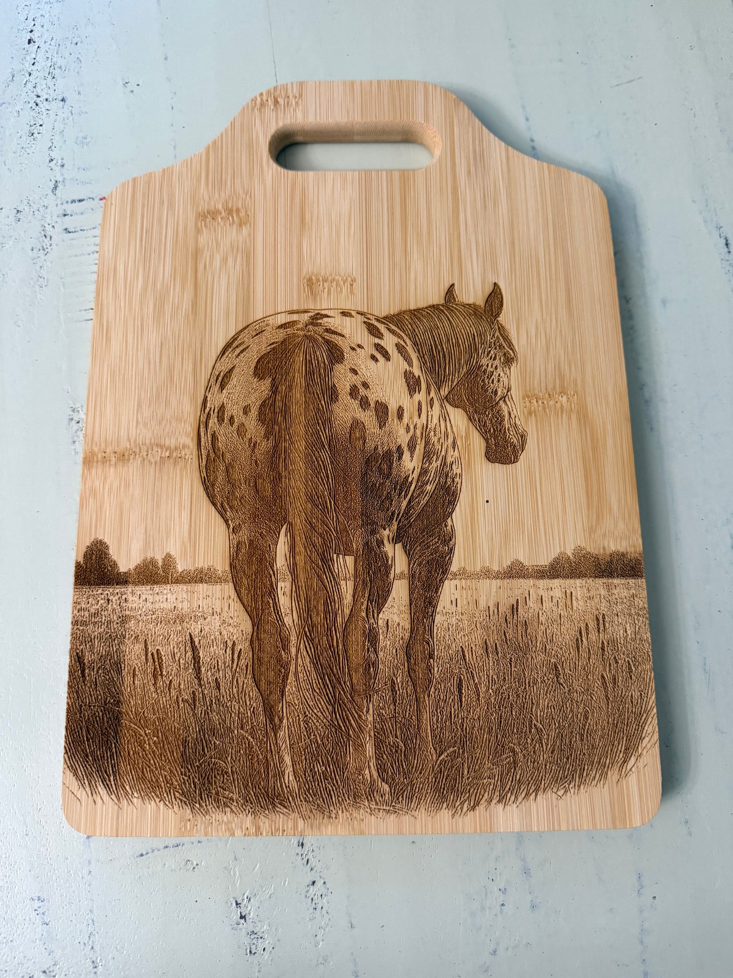 Appaloosa Dream-Bamboo Cutting Board