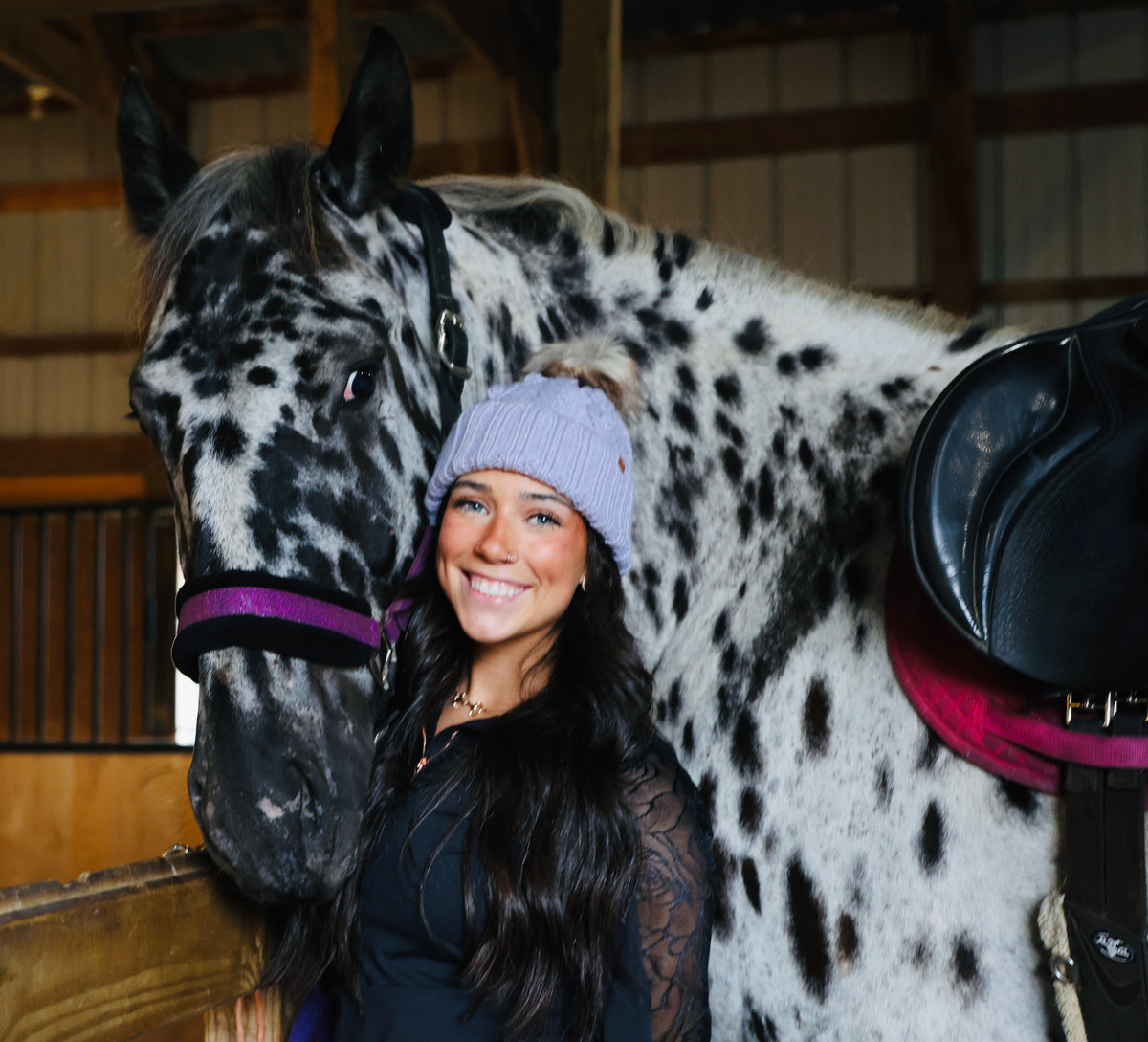Lavender Lope Beanie