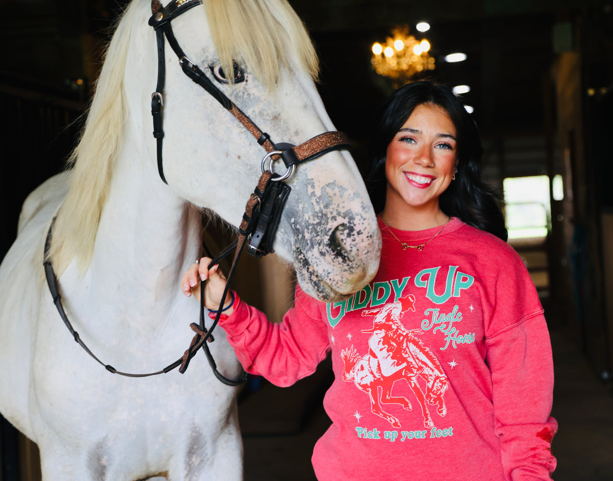 Jingle Horse-Sweatshirt