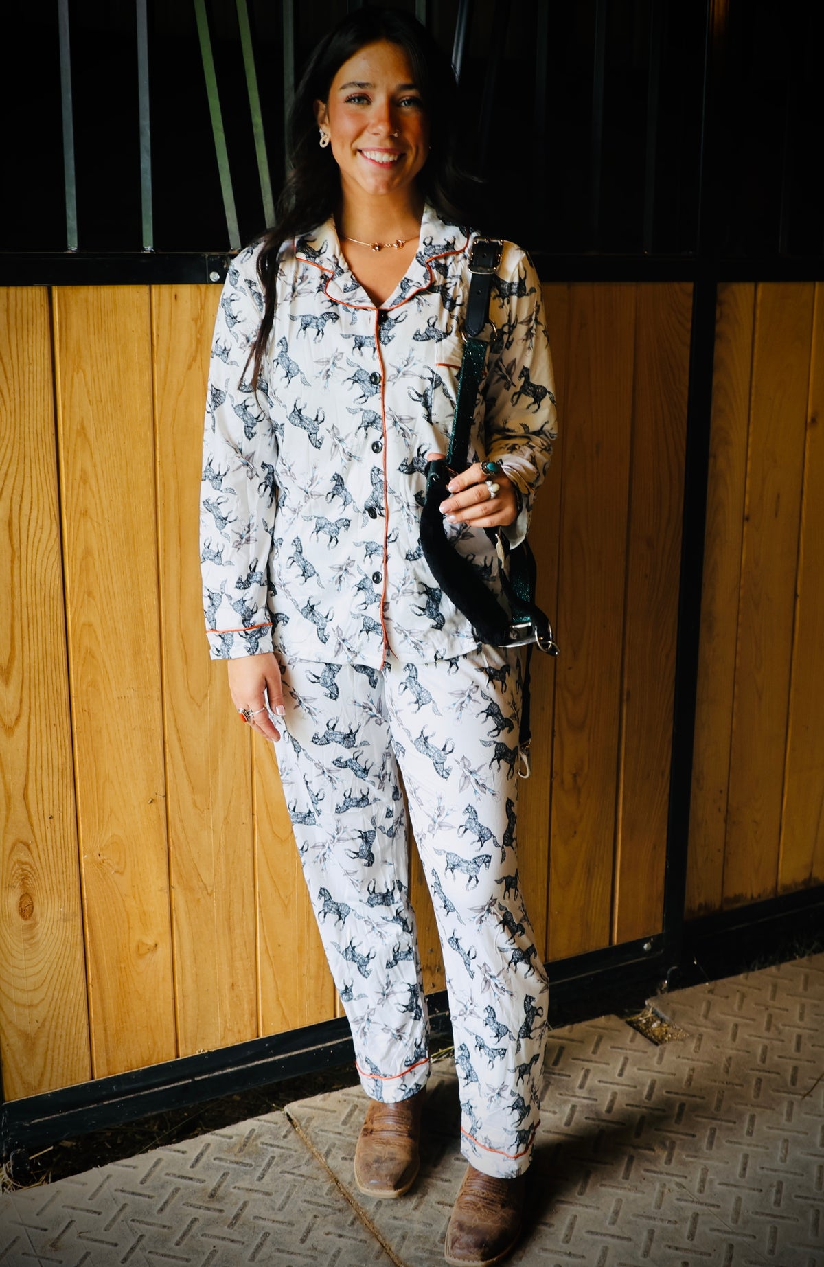 Late Barn Night-Pajama Set