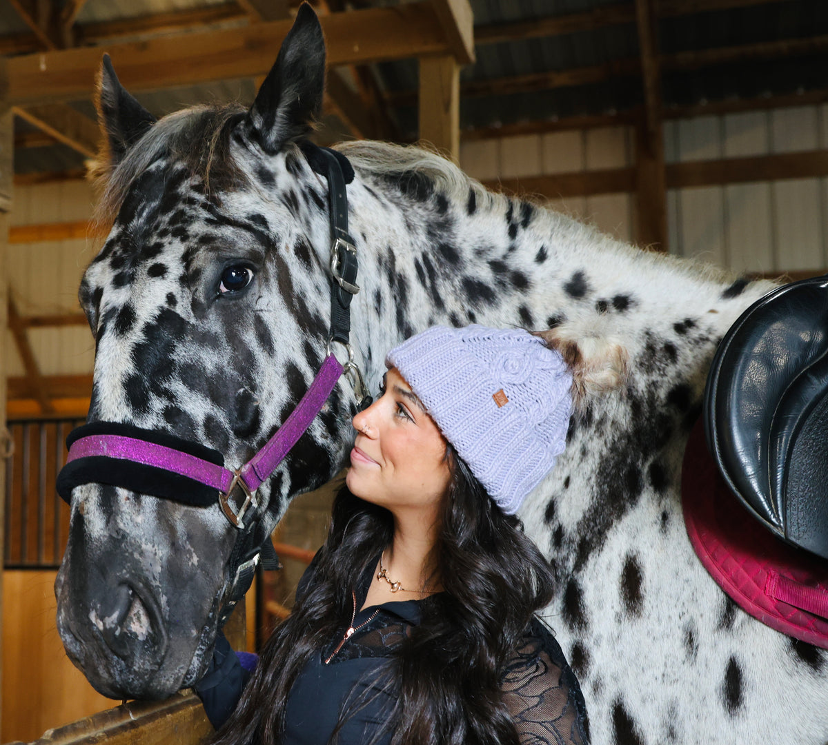 Lavender Lope Beanie