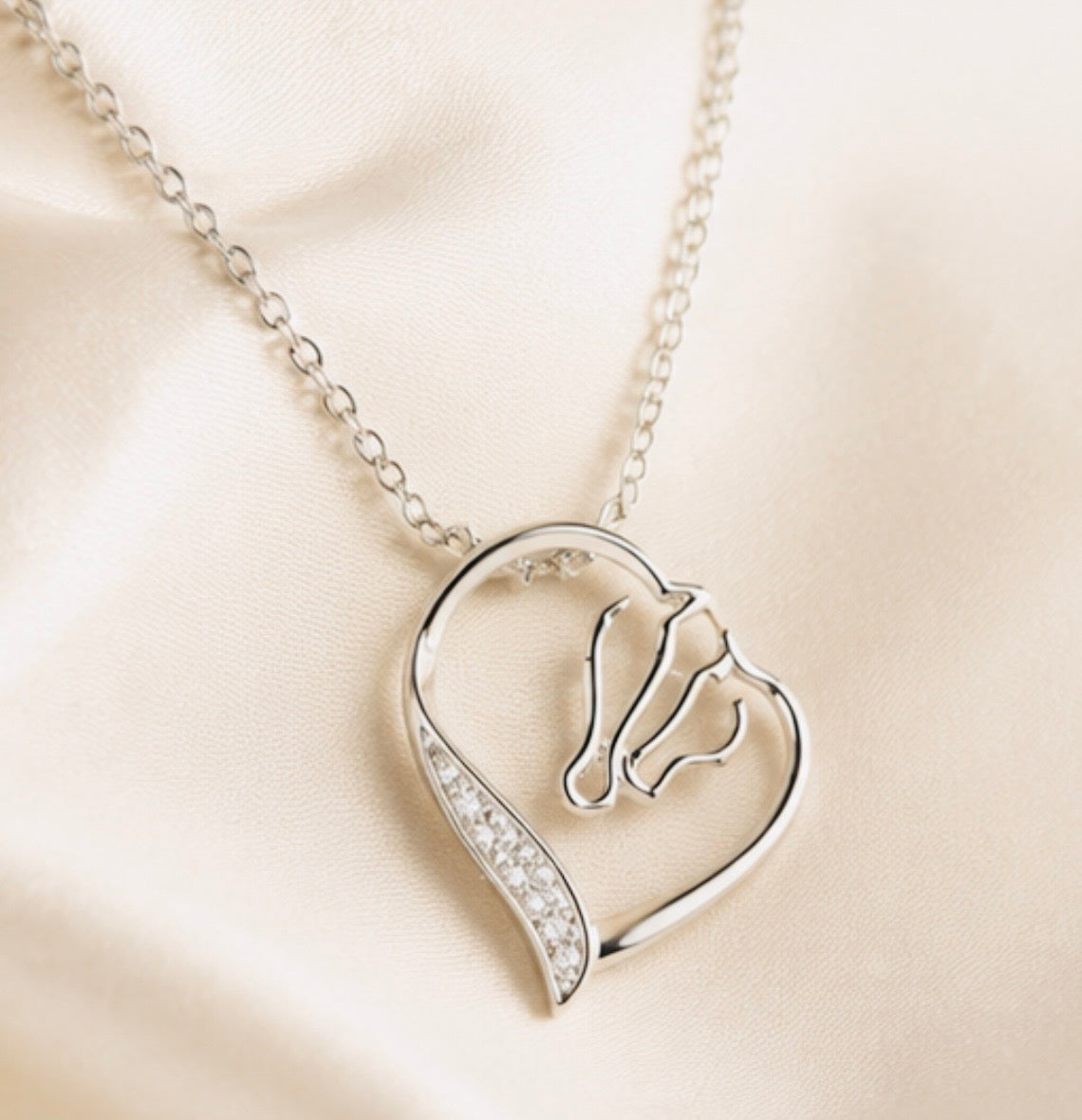 Forever In My Heart-Horse Necklace