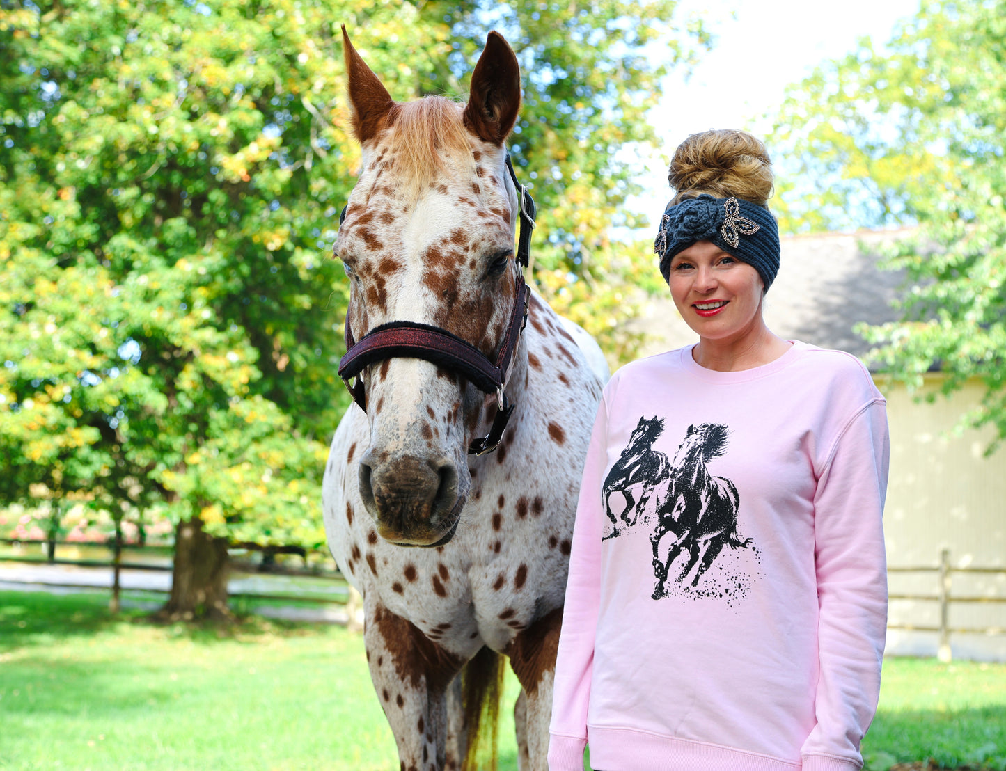 Fillies Flyin’ Pink Sweatshirt