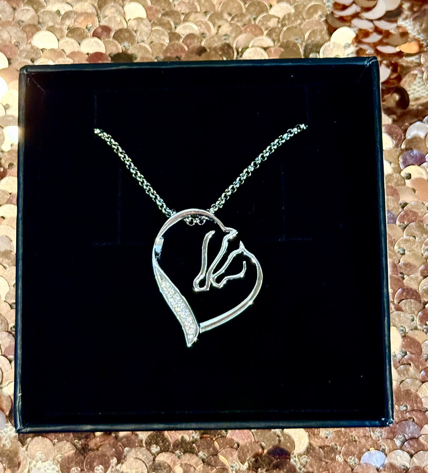 Forever In My Heart-Horse Necklace
