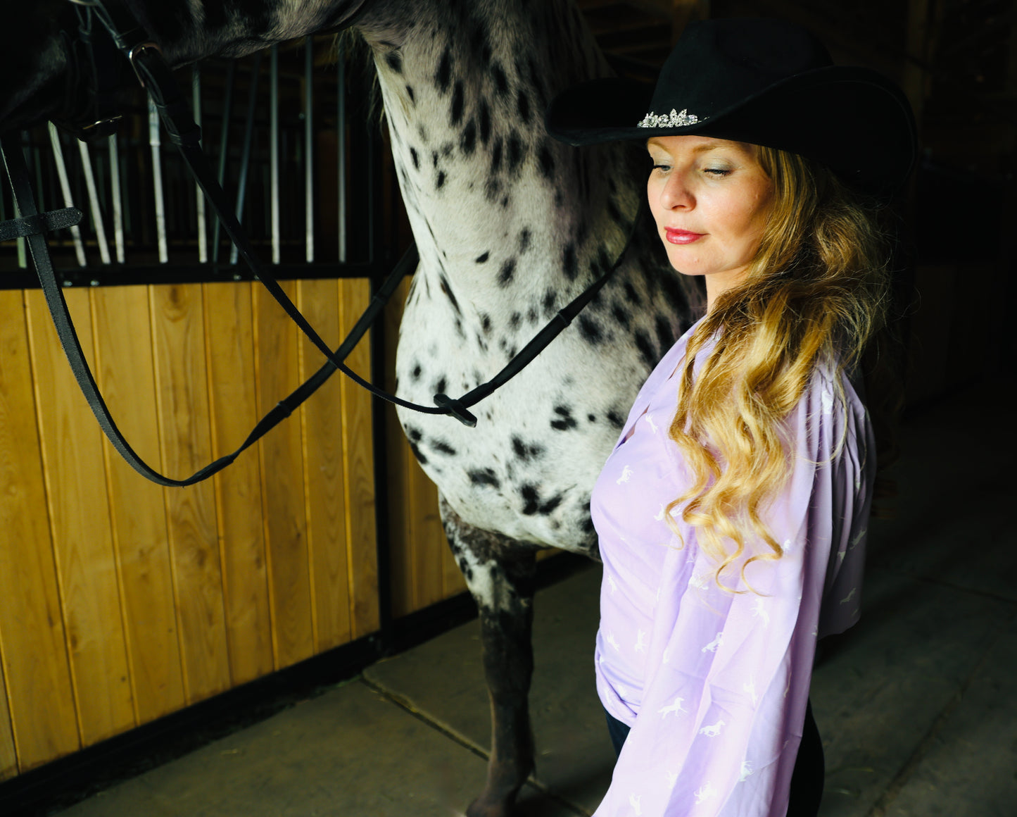 Purple Pony Posh Blouse