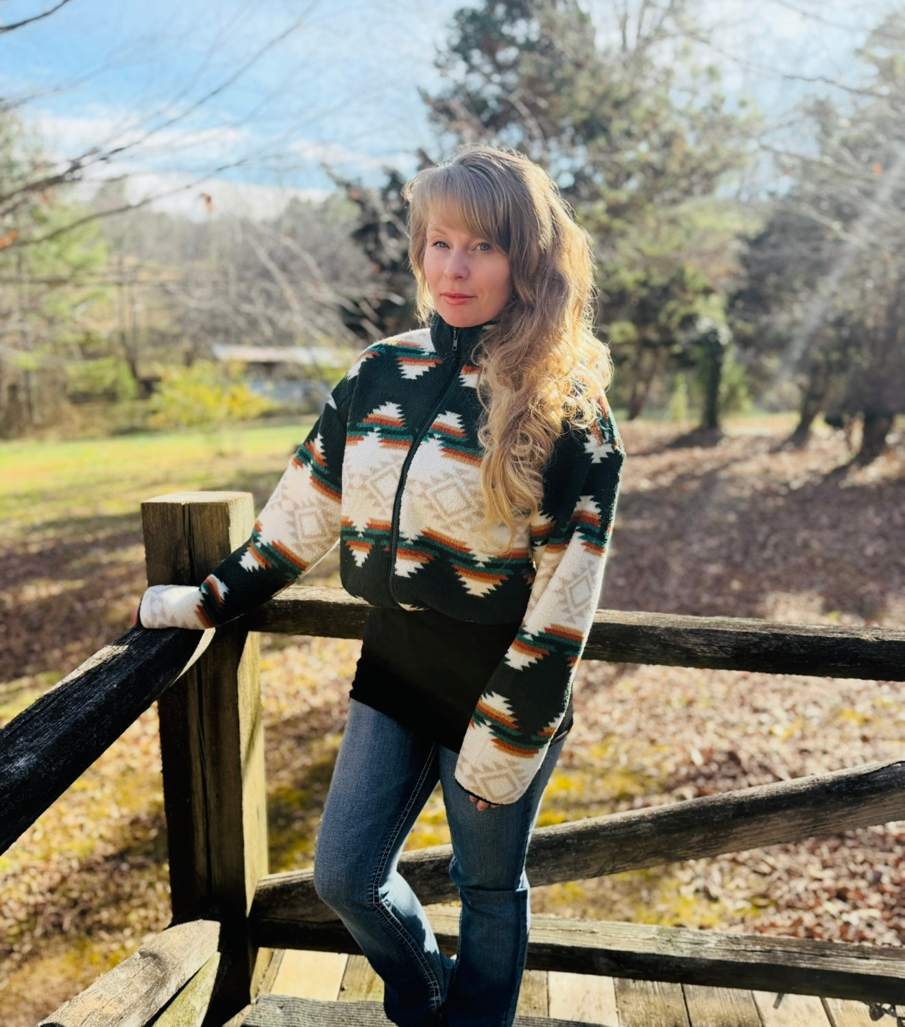 Cowgirl Craze Sherpa Jacket