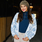 Blue Vintage Windbreaker