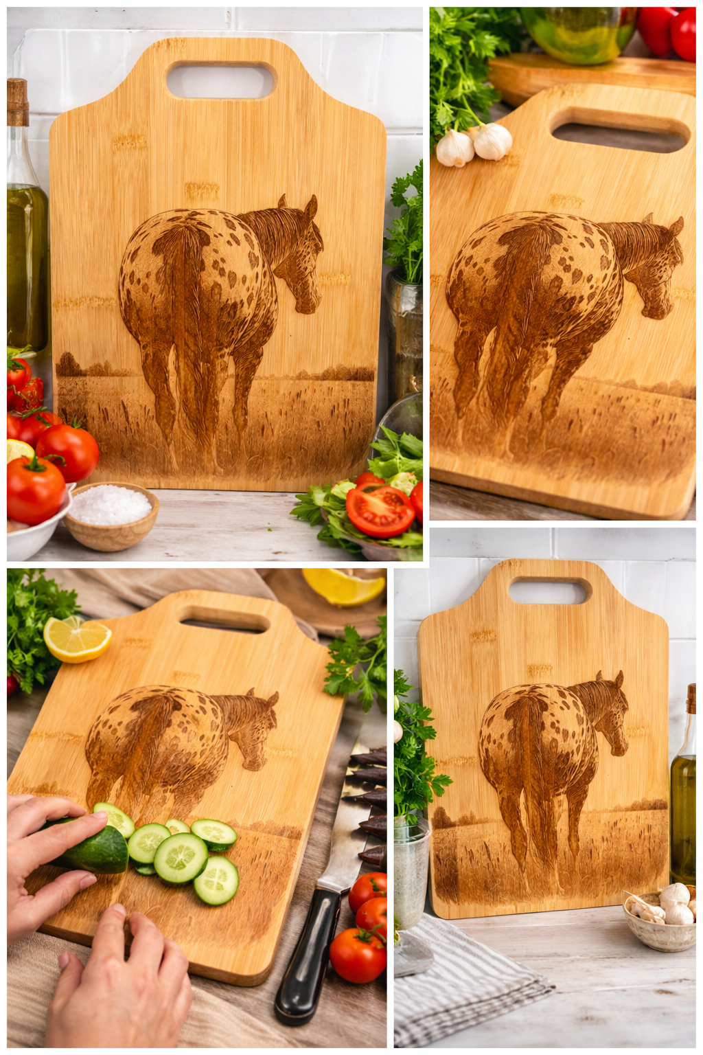 Appaloosa Dream-Bamboo Cutting Board