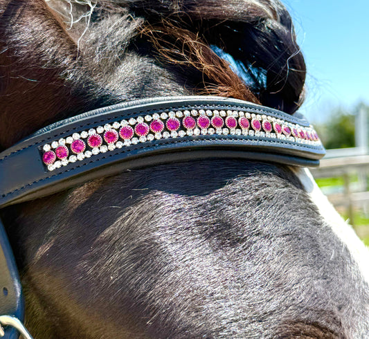 Magic Magenta Snap-Out Browband