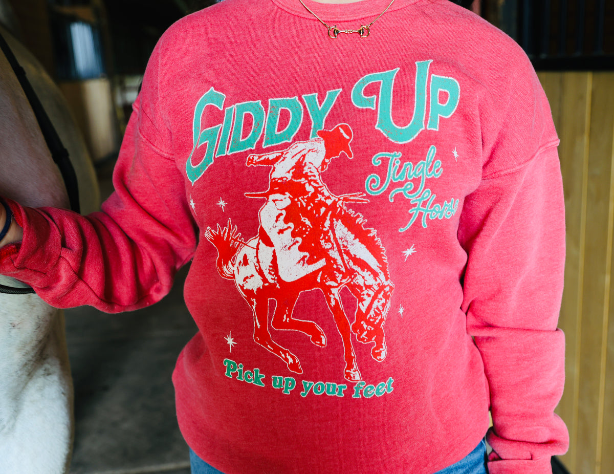 Jingle Horse-Sweatshirt
