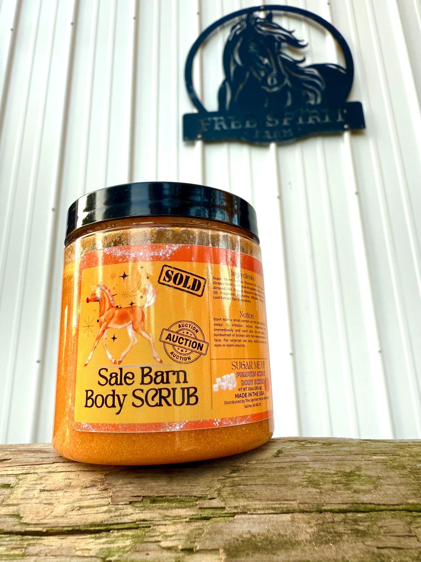 Sale Barn Body Scrub