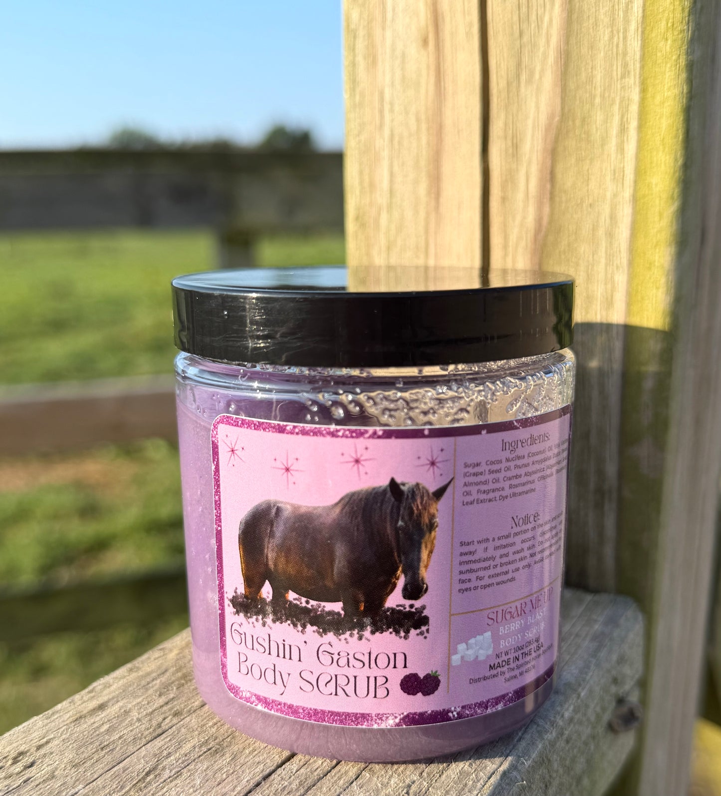 Gushin' Gaston-Sugar Scrub