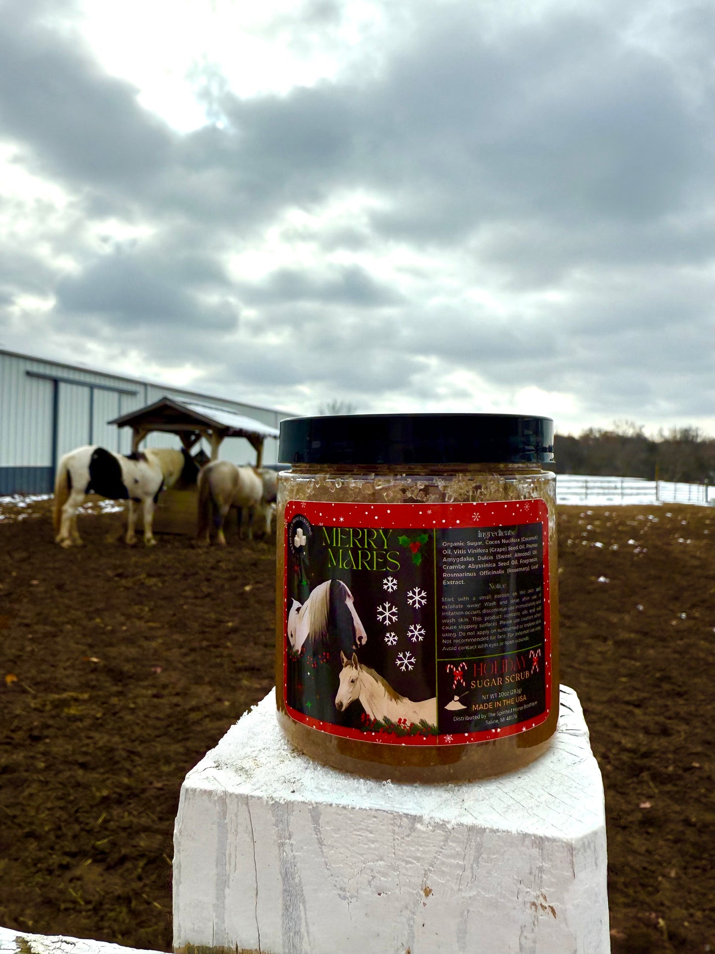 Merry Mares-Sugar Scrub