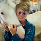 Teal Turnout Pearl Snap