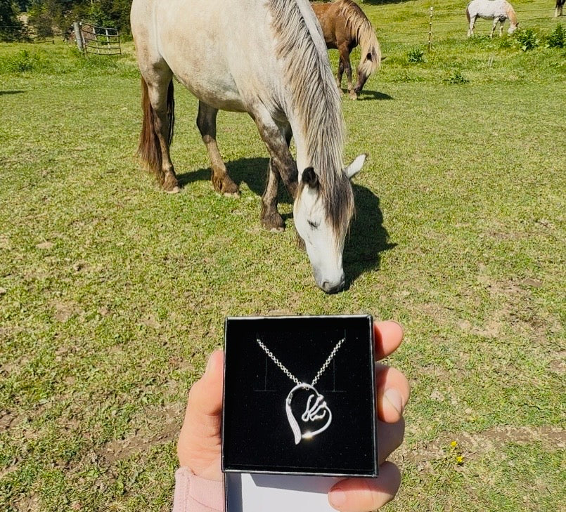 Forever In My Heart-Horse Necklace