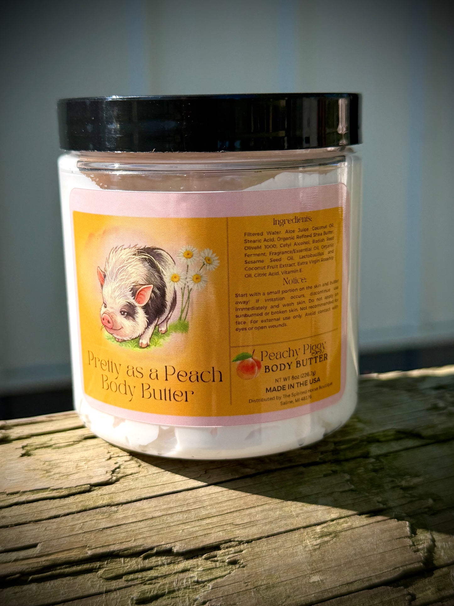 Peachy Piggy-Body Butter