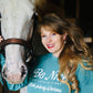 Be Nice Horse-Sweatshirt