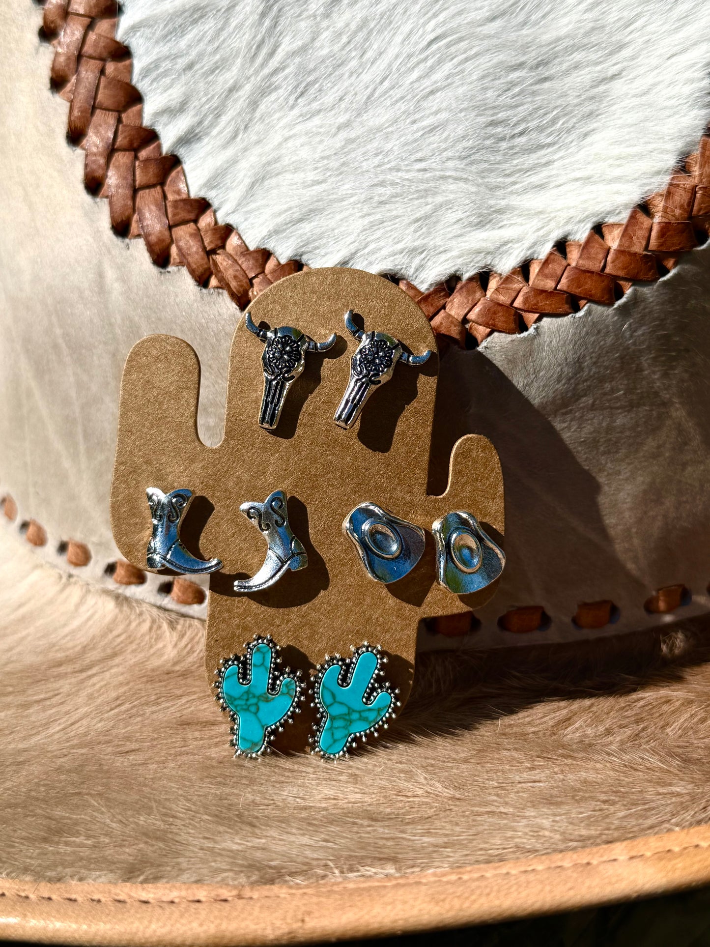 Cactus Cowgirl-Earring Set