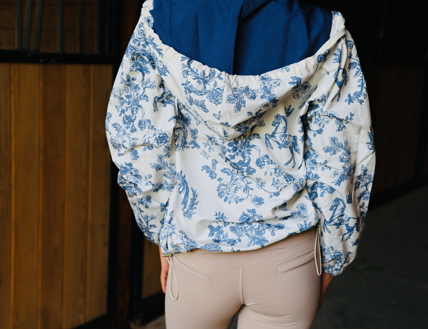 Blue Vintage Windbreaker